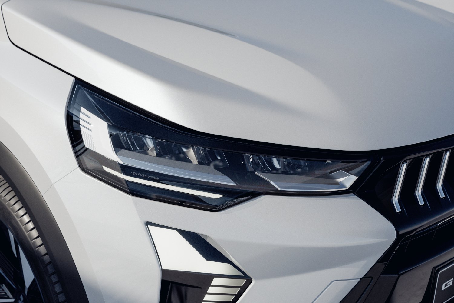 Nové Mitsubishi Grandis - přední LED světlomety